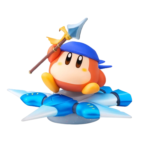 Switch amiibo 卡比的馭天飛行者【現貨】卡比＆傳送之星 頭巾瓦豆魯迪＆羽翼之星 NS2 星之卡比 公仔-細節圖3