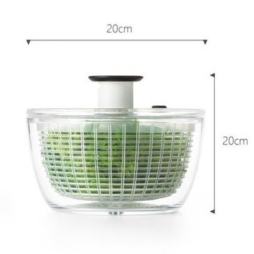 美國OXO 按壓式蔬菜脫水器 V4【現貨】原廠公司貨 蔬菜瀝水籃 按壓式蔬菜香草脫水器 洗菜籃 蔬菜脫水 生菜脫水-規格圖7