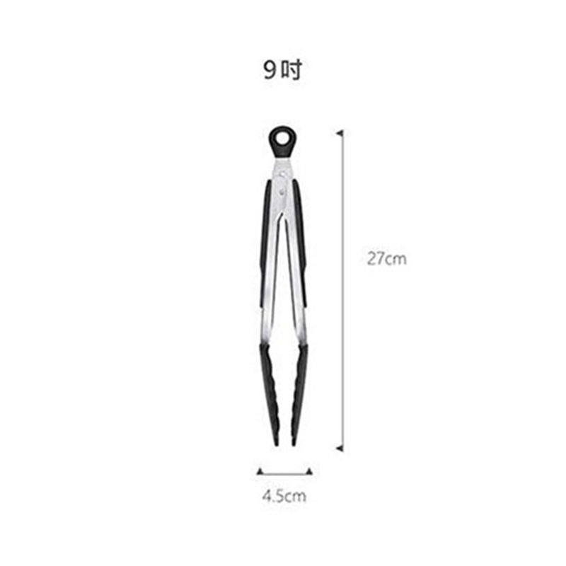 美國OXO 好好握矽膠餐夾 9吋/12吋【現貨】原廠公司貨 防燙食物夾 止滑 耐熱 料理夾 夾子 餐夾 廚房必備-規格圖7