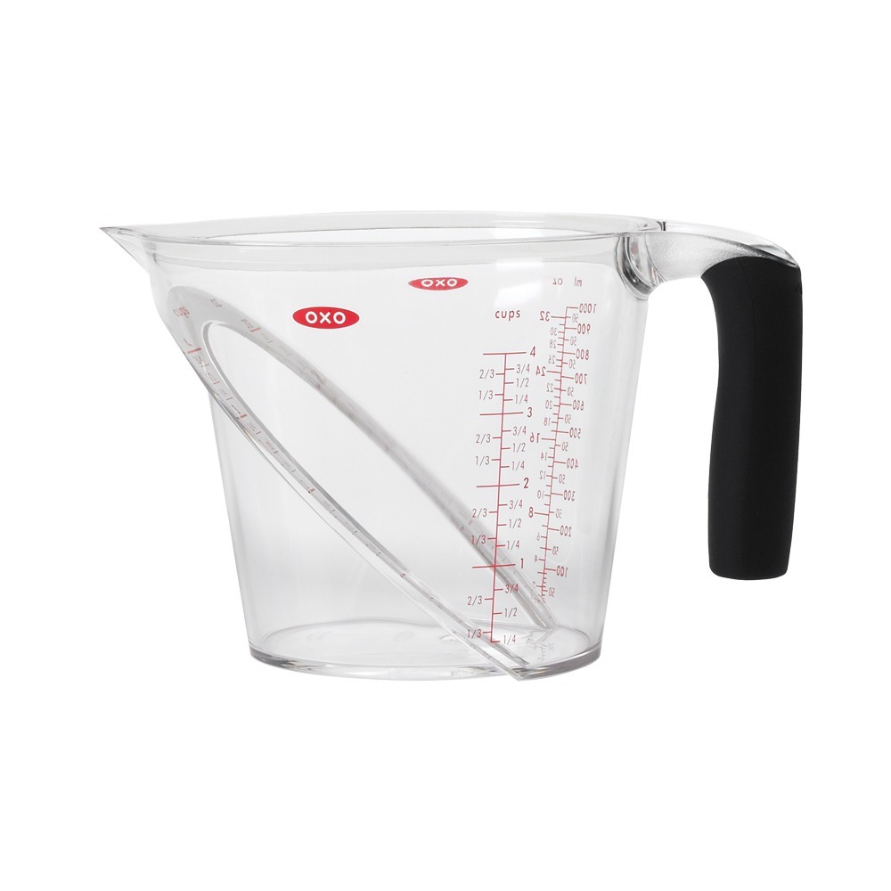 美國OXO 輕鬆看量杯 250ML/500ML/1L【現貨】原廠公司貨 刻度量杯 透明量杯 烘培 耐熱 多功能量杯-細節圖2