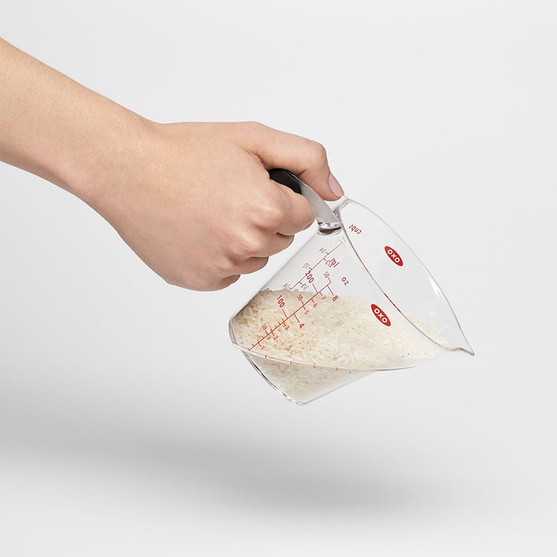 美國OXO 輕鬆看量杯 250ML/500ML/1L【現貨】原廠公司貨 刻度量杯 透明量杯 烘培 耐熱 多功能量杯-細節圖5