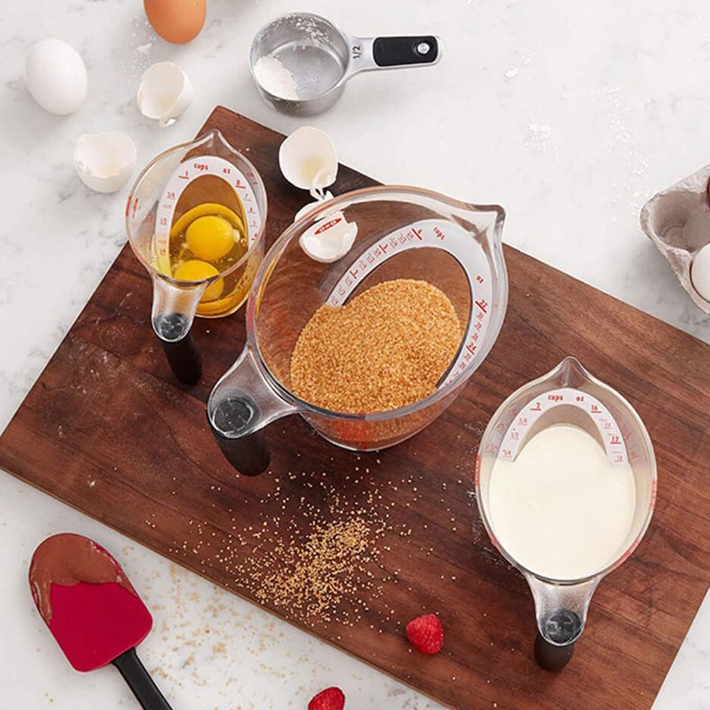 美國OXO 輕鬆看量杯 250ML/500ML/1L【現貨】原廠公司貨 刻度量杯 透明量杯 烘培 耐熱 多功能量杯-細節圖7