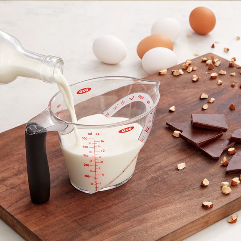 美國OXO 輕鬆看量杯 250ML/500ML/1L【現貨】原廠公司貨 刻度量杯 透明量杯 烘培 耐熱 多功能量杯-細節圖10