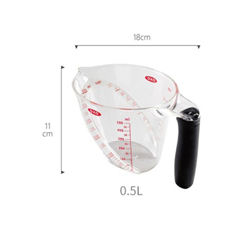 美國OXO 輕鬆看量杯 250ML/500ML/1L【現貨】原廠公司貨 刻度量杯 透明量杯 烘培 耐熱 多功能量杯-規格圖11