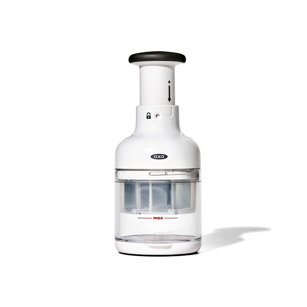 美國 OXO 好好壓切碎器【現貨】原廠公司貨 適用洗碗機 蔬果切碎器 適用蒜頭 洋蔥 堅果 蒜泥器 切碎機 可拆卸-細節圖6