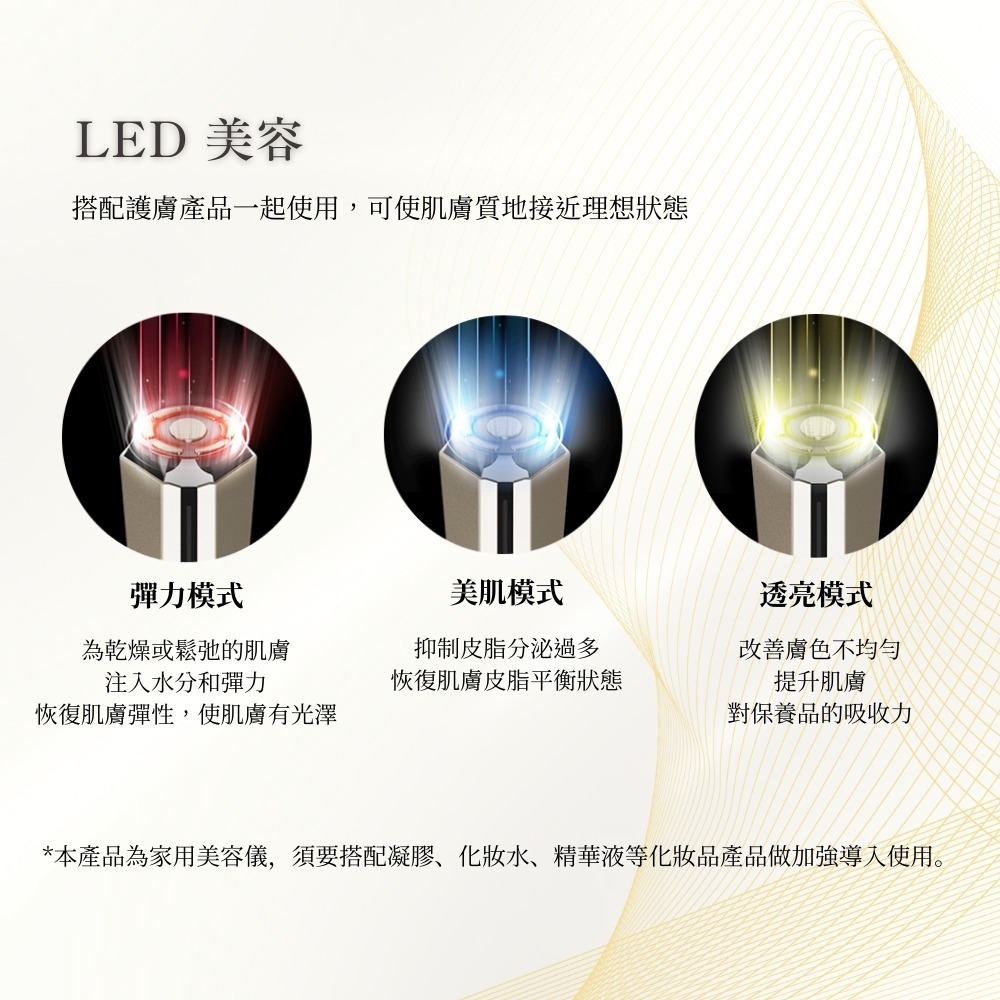 Ravilam 娜美妍 Magic Pro 青春逆時美容儀【現貨 免運】LRJ-R02-BG 黑金色 面部美容儀 導入儀-細節圖7