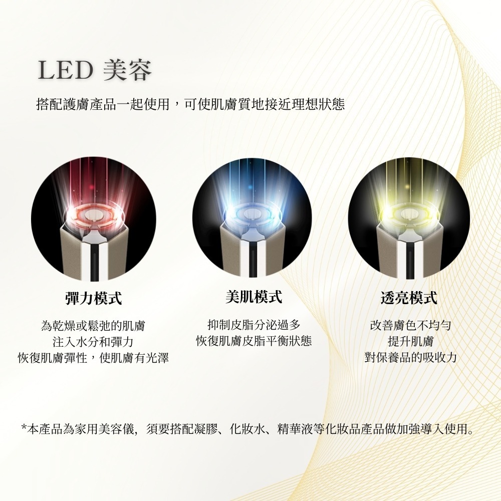 Ravilam 娜美妍 Magic Pro 青春逆時美容儀【現貨 免運】LRJ-R02-BG 黑金色 面部美容儀 導入儀-細節圖7