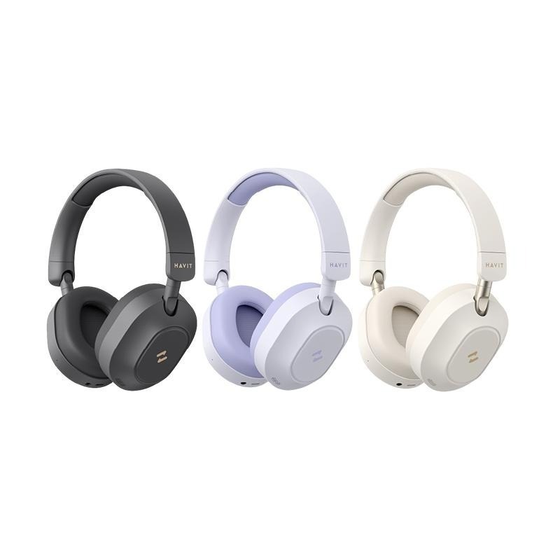 Havit 海威特 H668BT 長續航靜界ANC藍牙耳罩式耳機【現貨】長效續航 折疊 藍牙耳機 降噪 內建麥克風-細節圖2