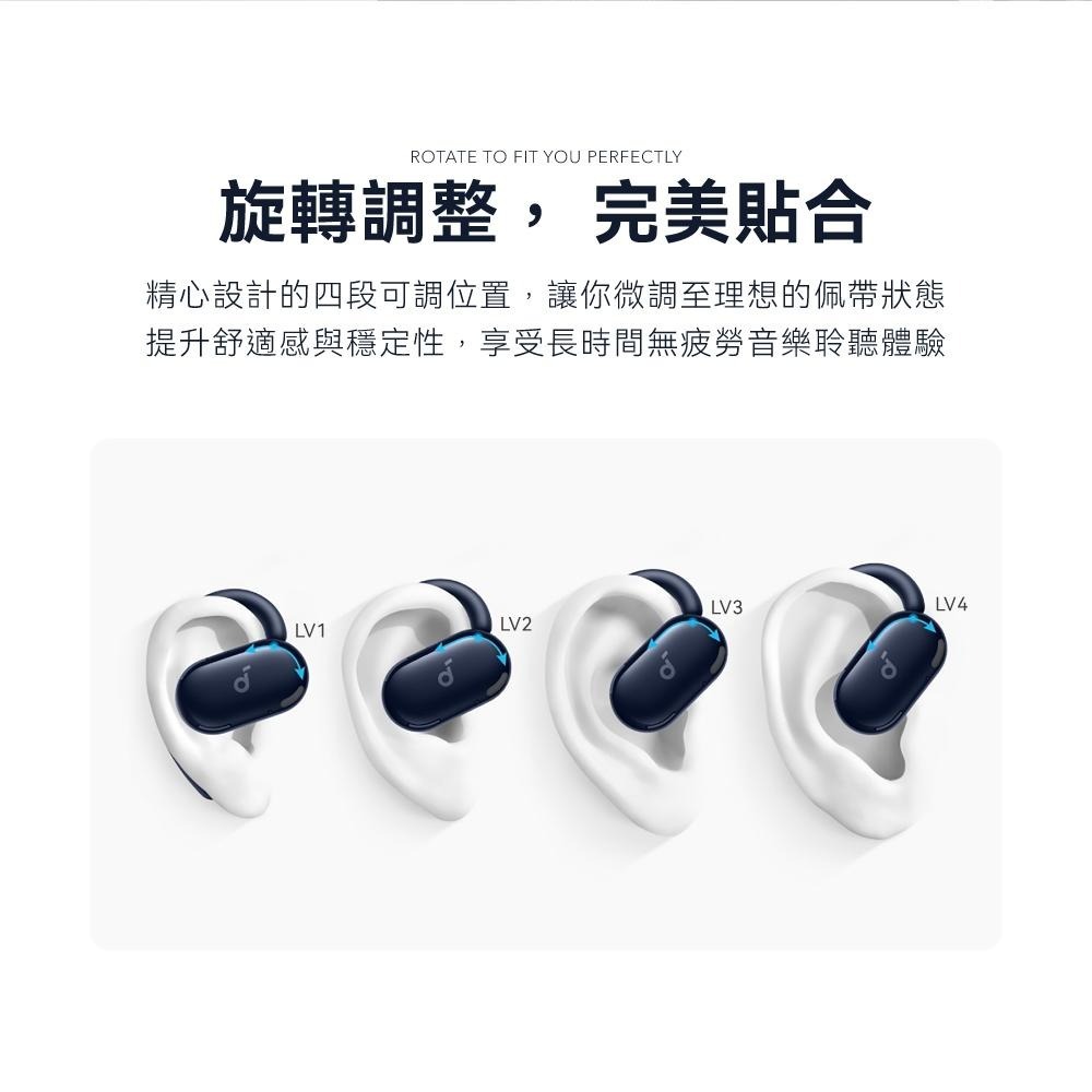 Soundcore V20i 開放式藍牙耳機【現貨】無線耳機 耳夾式 藍牙耳機 防水防汗 開放式耳機 A3876-細節圖4