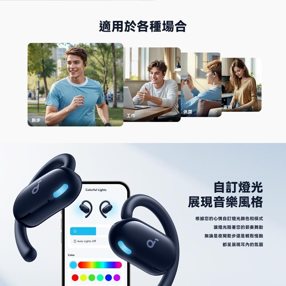 Soundcore V20i 開放式藍牙耳機【現貨】無線耳機 耳夾式 藍牙耳機 防水防汗 開放式耳機 A3876-細節圖6