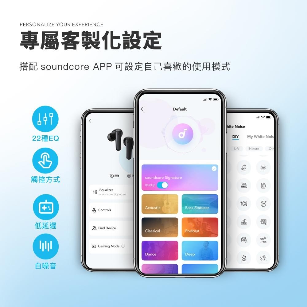 Soundcore R50i 真無線藍牙耳機【現貨】入耳式 藍芽耳機 防水 無線耳機 降噪耳機 長續航 A3949-細節圖5