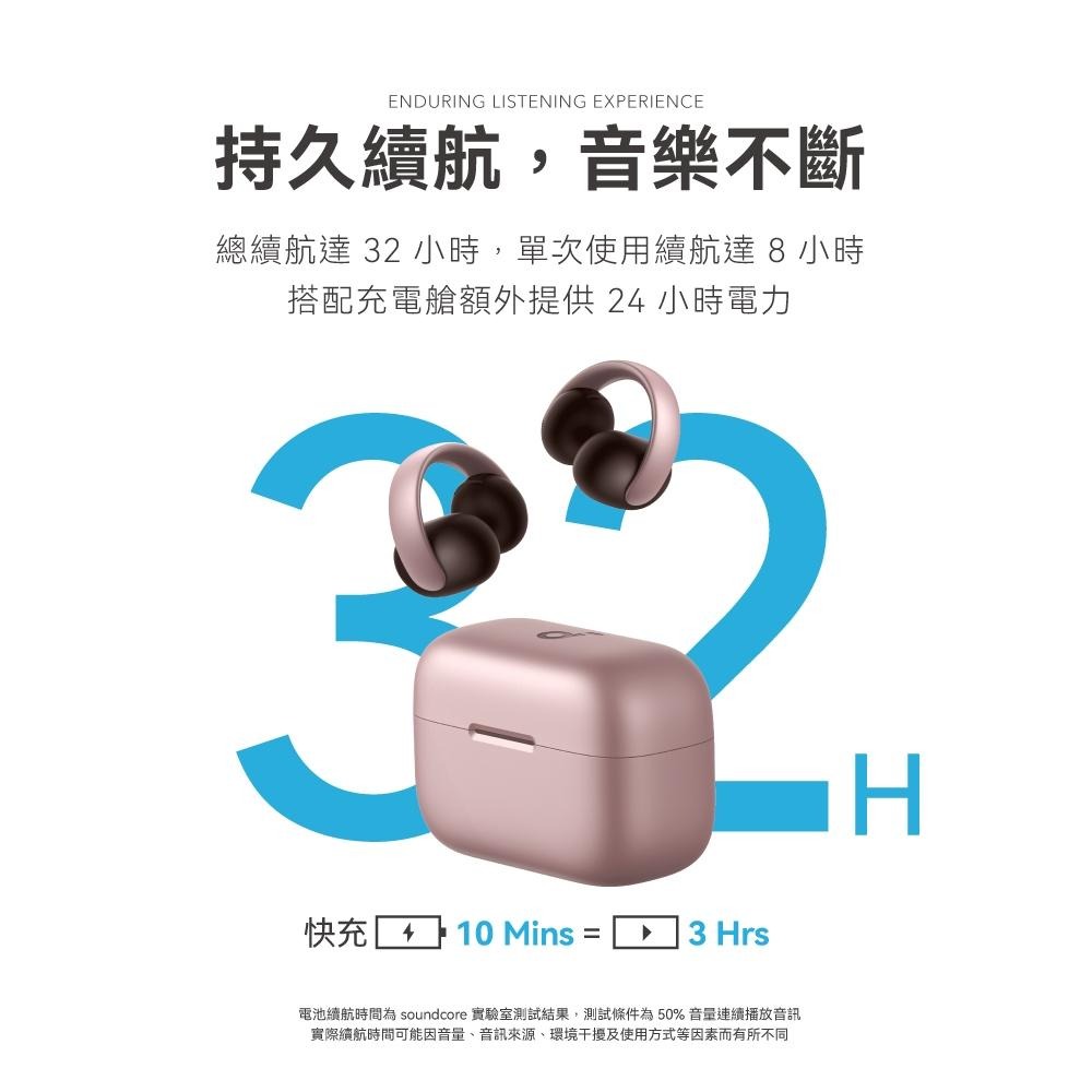 Soundcore AeroClip 開放式藍牙耳夾耳機【現貨】藍芽耳機 無線耳機 耳夾式 降噪 防水 A3954-細節圖7