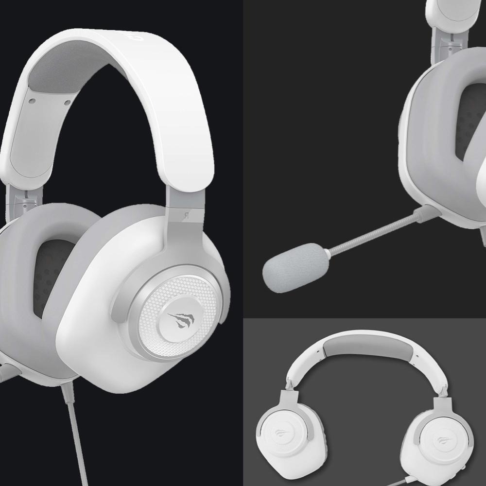 Havit 海威特 H2230d 高階旋轉耳罩式耳機【現貨】全向麥克風 降噪 電競耳麥 有線耳機 可調式 耳罩式-細節圖9