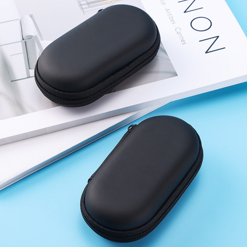 多功能收納包 3C配件硬殼包 耳機收納包【台灣現貨】收納包 收納盒 硬殼包 硬碟包 行動電源硬殼 防撞盒 耳機包-細節圖9