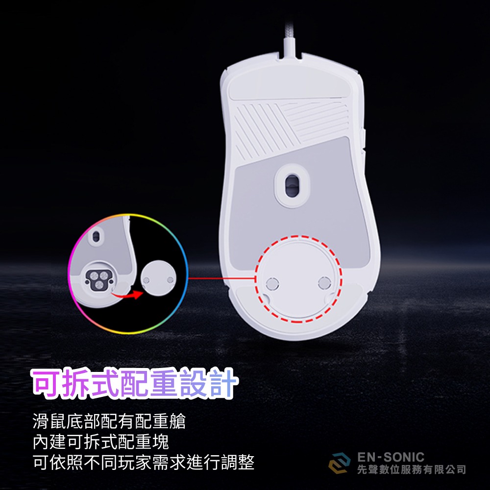 Havit 海威特 MS1033 多工炫光電競滑鼠【現貨】RGB燈光 電競有線滑鼠 電腦滑鼠 遊戲滑鼠 9鍵編程-細節圖9