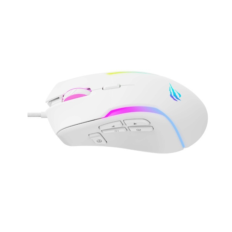 Havit 海威特 MS1033 多工炫光電競滑鼠【現貨】RGB燈光 電競有線滑鼠 電腦滑鼠 遊戲滑鼠 9鍵編程-細節圖3