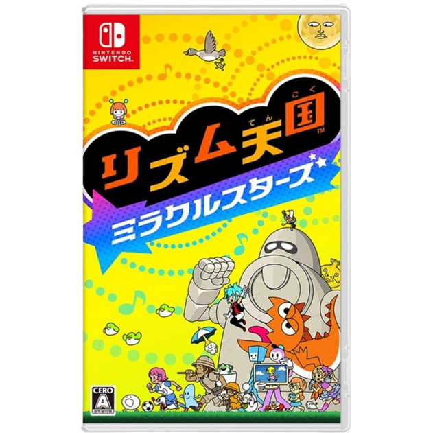 現貨 任天堂 NS Switch 節奏天國 奇蹟之星 中文版 台灣公司貨 附特典 節奏天國 節奏 音樂遊戲 派對 同樂-規格圖7