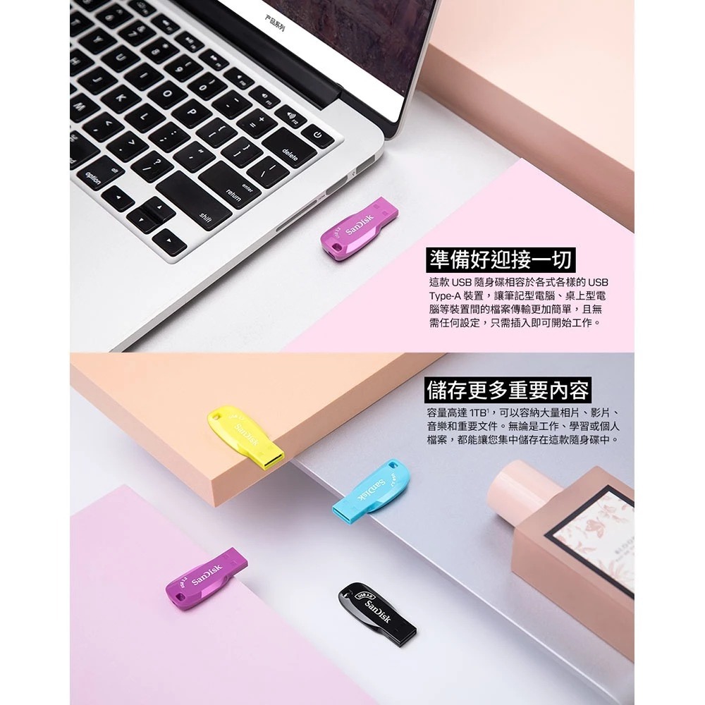 SanDisk Ultra Shift USB 3.2 隨身碟 CZ410 256G【現貨】公司貨 即插即用 高速隨身碟-細節圖5