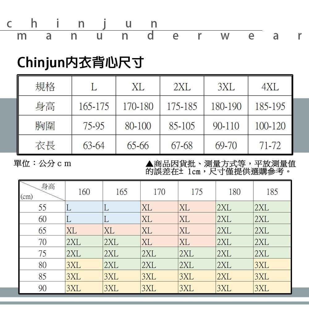 【chinjun】舒適棉質 彈性背心，內衣-U型領 衛生衣 吊嘎 內搭 男士背心 單穿可-細節圖3