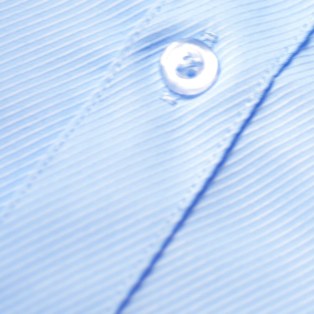 【WEISHTON】韓版修身抗皺襯衫-短袖 白襯衫 藍襯衫 台灣現貨 男襯衫 商務 口袋 硬領-細節圖7