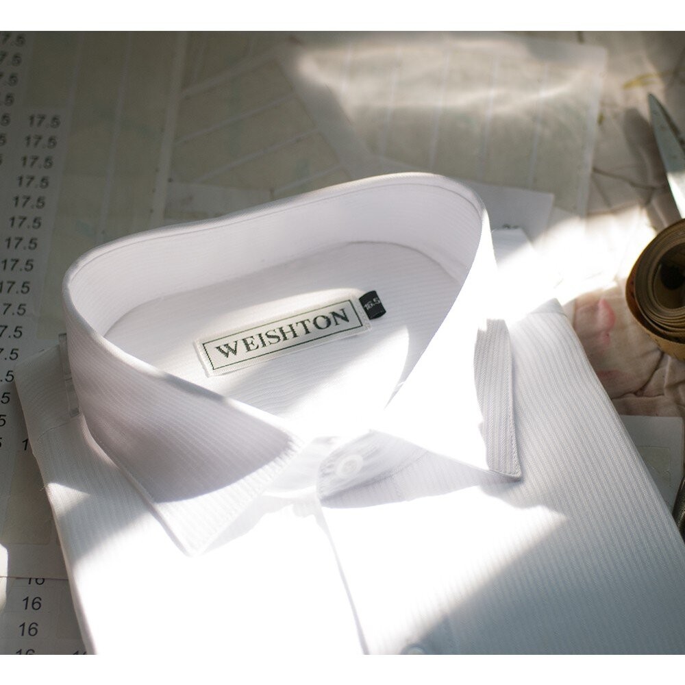 【WEISHTON】韓版修身抗皺襯衫-長袖、男襯衫、白襯衫、黑襯衫、藍襯衫 台灣現貨 男襯衫 商務 口袋 硬領-細節圖3