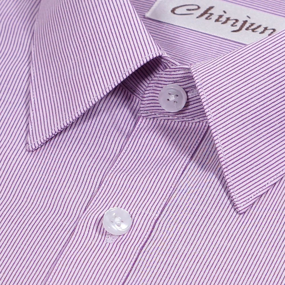【CHINJUN】勁榮抗皺襯衫-長袖、多款顏色 台灣現貨 男襯衫 商務 口袋 硬領-規格圖7