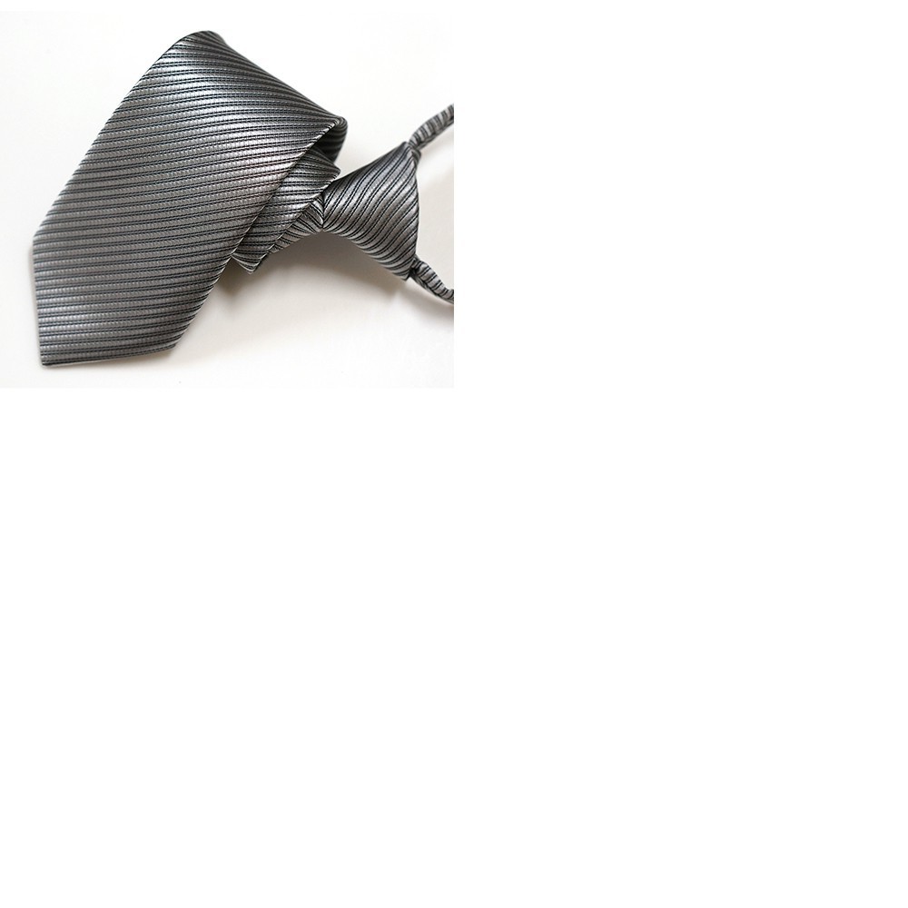 【CHINJUN領帶】自動拉鍊領帶-斜紋款-劍寬7公分-窄版-細節圖5