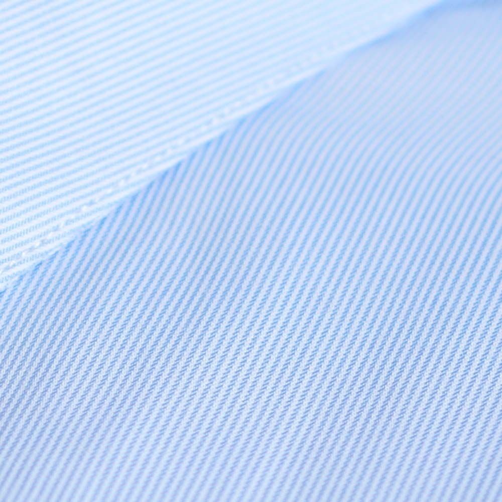 【CHINJUN/65系列】機能舒適襯衫-長袖/短袖、藍細條紋、2149、s2149-細節圖4