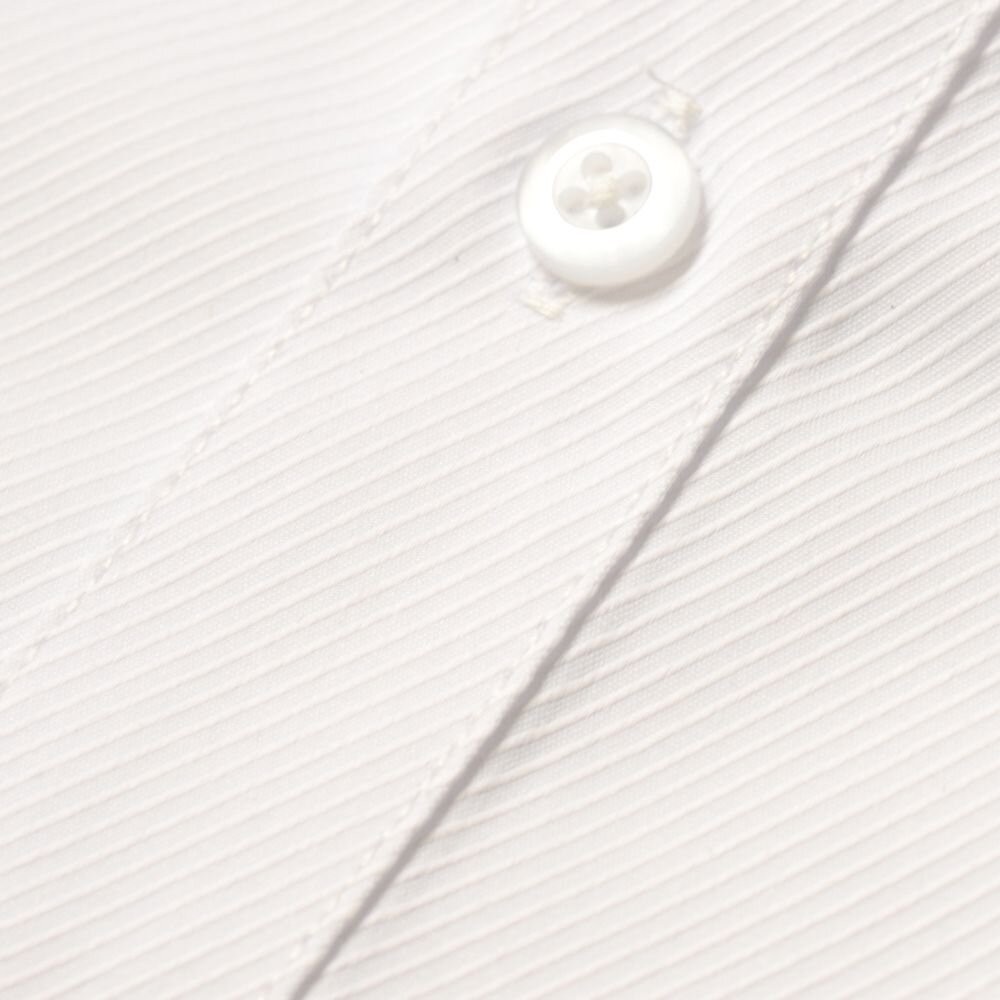 【WEISHTON】韓版修身抗皺襯衫-長袖-斜紋灰、條紋藍、斜紋藍、斜紋粉 台灣現貨 男襯衫 商務 口袋 硬領-細節圖4