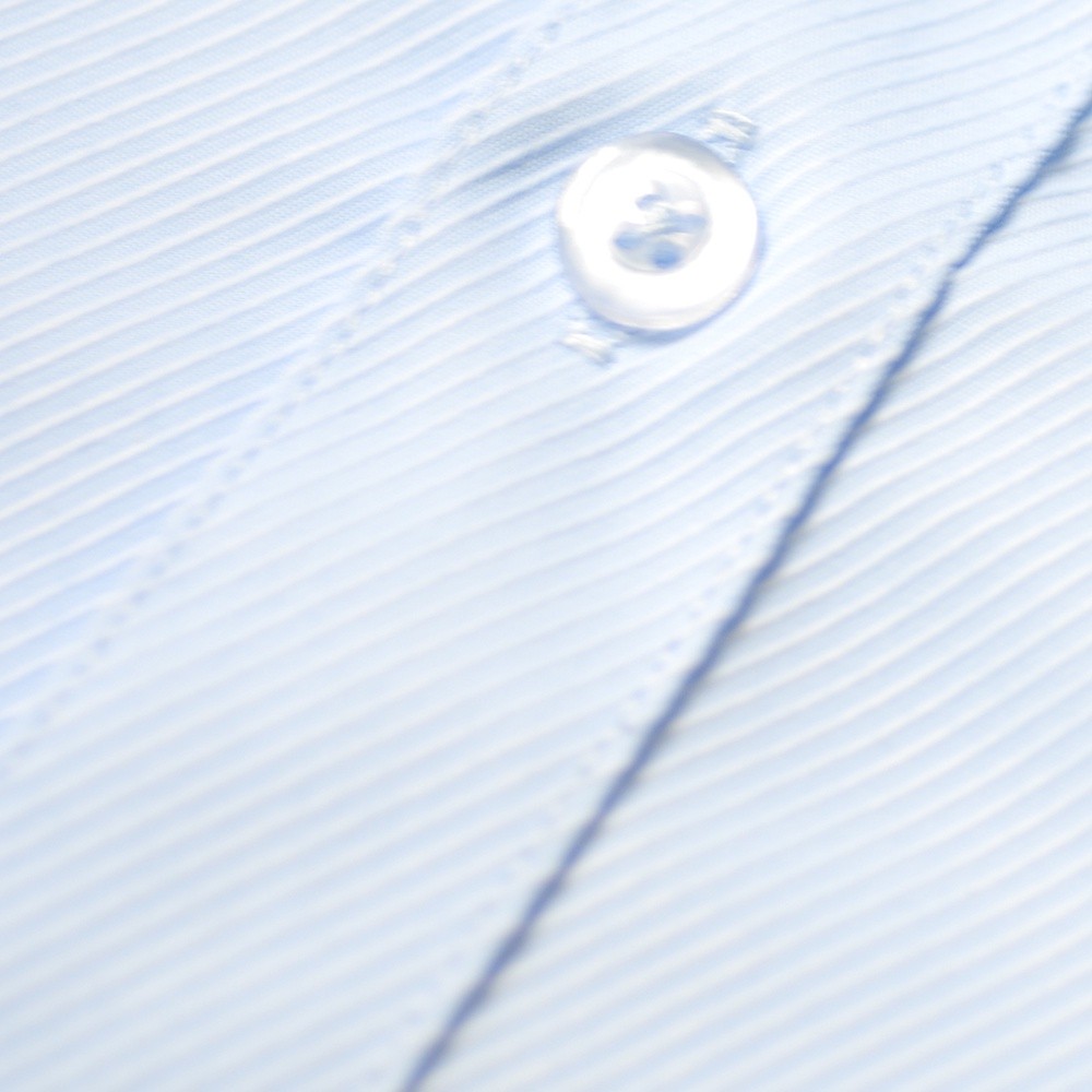 【WEISHTON】韓版修身抗皺襯衫-長袖-斜紋灰、條紋藍、斜紋藍、斜紋粉-規格圖9