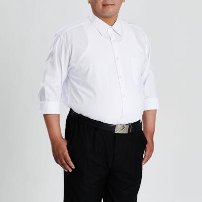 大尺碼【CHINJUN/35系列】勁榮抗皺襯衫-長袖、多樣款式、18.5吋、19.5吋、20.5吋
