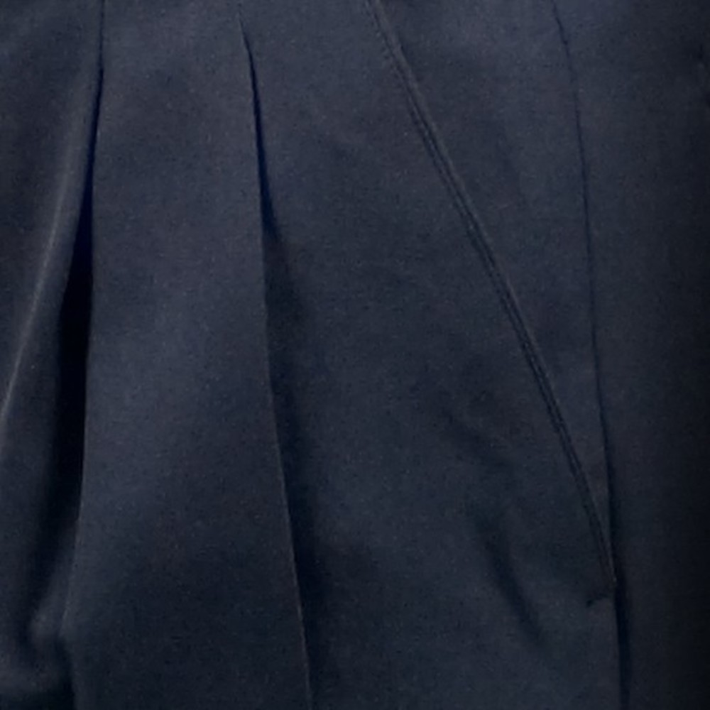 【Chinjun】正統上班族西裝褲100%免燙，打折素色深藍黑-細節圖3