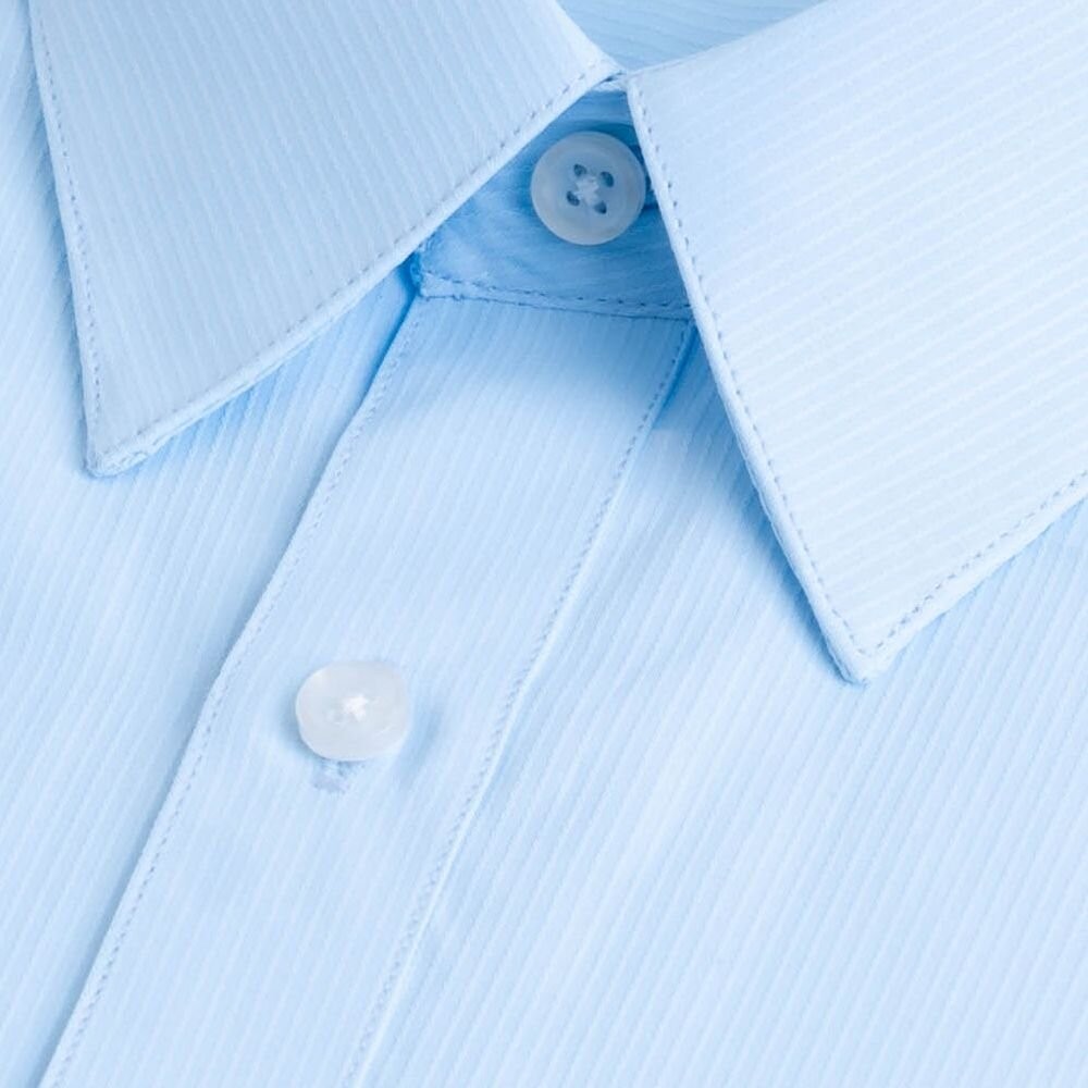 大尺碼【CHINJUN】勁榮抗皺襯衫-長袖、多樣款式、18.5吋、19.5吋、20.5吋 台灣現貨 男襯衫 商務 口袋-細節圖3