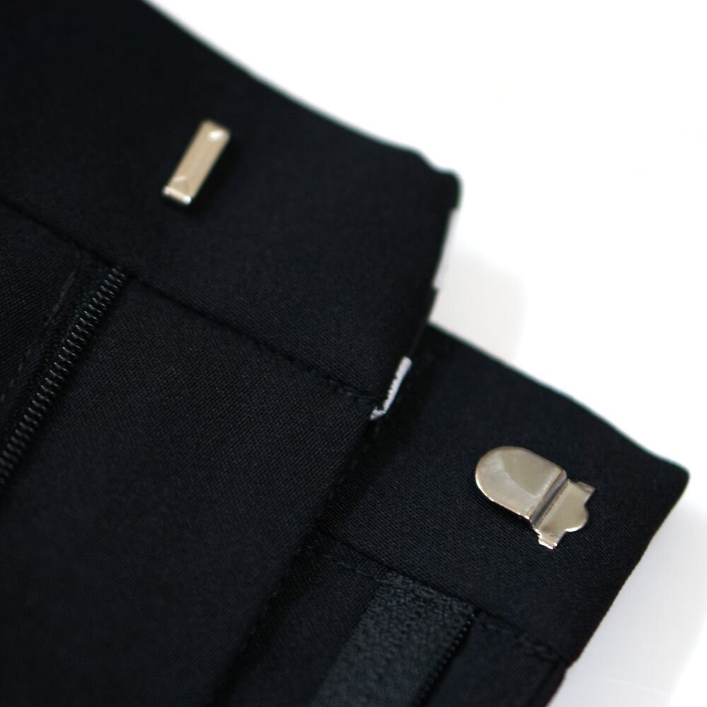 【Chinjun】正統高腰西裝褲 100%免燙 平面設計 秋冬款 直筒 商務-細節圖4