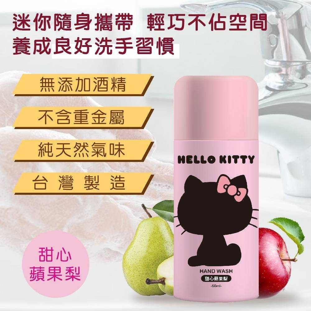 台灣授權正版百貨 隨身洗手乳3入＋多功能PU皮革材質收納包/組 Hello Kitty凱蒂貓-細節圖4