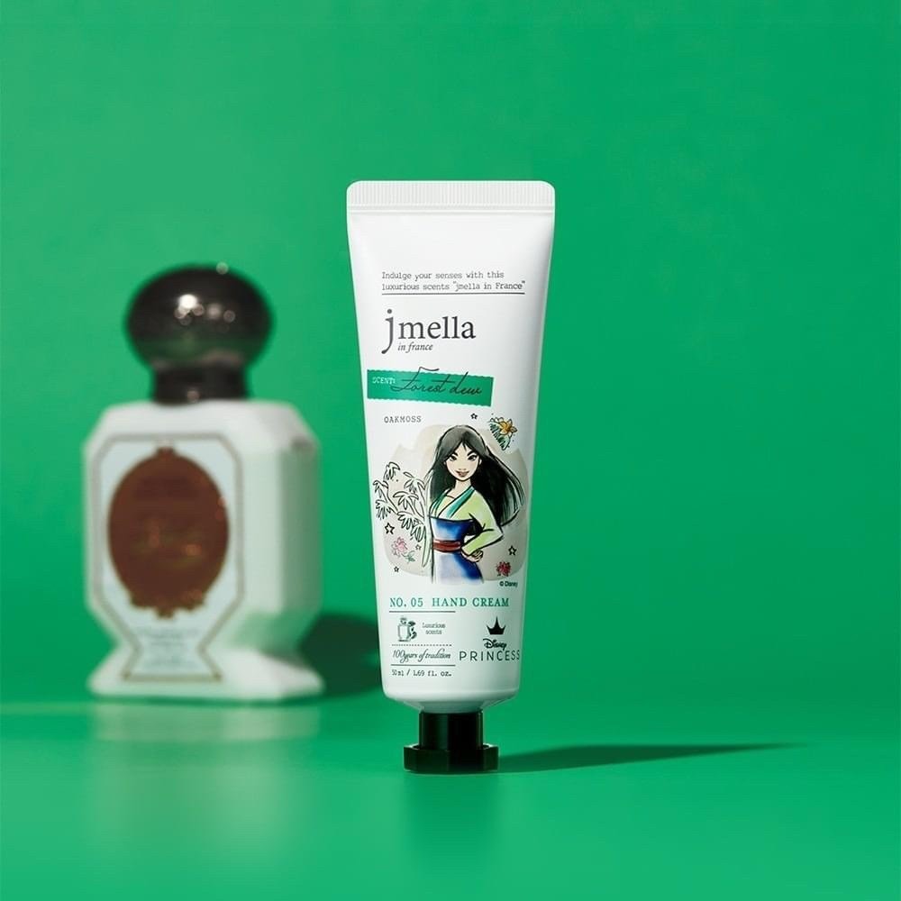 韓國Jmella 限定迪士尼公主護手霜 (50ml x 5入/盒)◆產品特色  透過法國高級香料搭配世界級名牌香水經典香-細節圖5