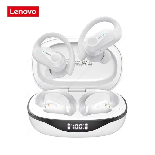 Lenovo 聯想 LP75 真無線 藍牙耳機 藍牙5.3 雙耳立體聲 耳掛式 商務 耳機 運動通話耳機 2022新款