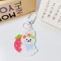 ❤️嬡馨小舖❤️可愛小兔 小熊鑰匙圈 吊飾 書包吊飾 飾品裝飾 鑰匙圈 鑰匙扣 掛扣 掛件 簡約吊飾 台灣現貨-規格圖3