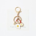 台灣現貨❤️嬡馨小舖❤️可愛日系金屬扣 鑰匙扣 吉祥如意 金屬鑰匙圈 掛件 簡約掛飾 書包掛飾 包包掛飾-規格圖7