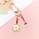 台灣現貨❤️嬡馨小舖❤️可愛日系金屬扣 鑰匙扣 吉祥如意 金屬鑰匙圈 掛件 簡約掛飾 書包掛飾 包包掛飾-規格圖7