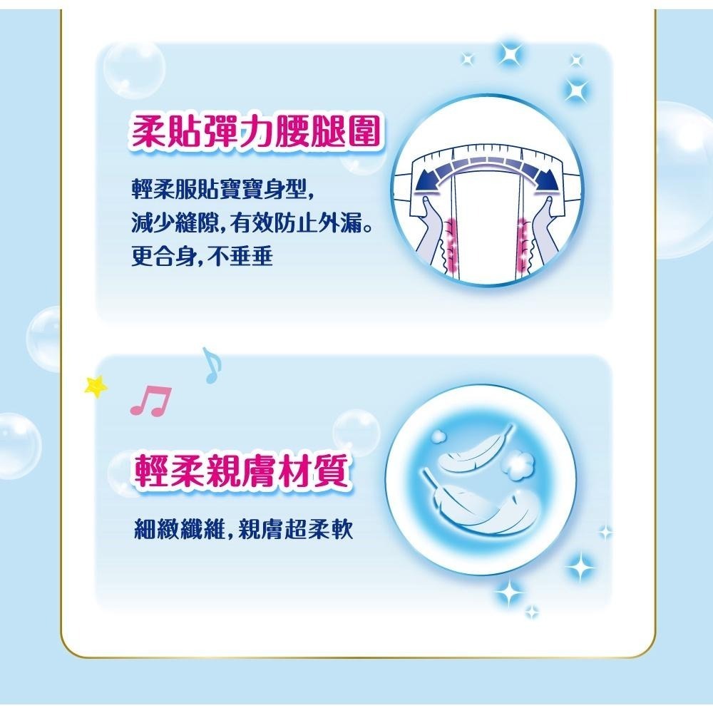 【丁丁藥局】滿意瞬潔乾爽黏貼式紙尿褲 (箱購)-細節圖4