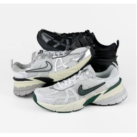 Nike V2K Run 白棕白銀白藍 奶油底 美拉德風 慢跑鞋 FD0736-100-103 FZ3596-072
