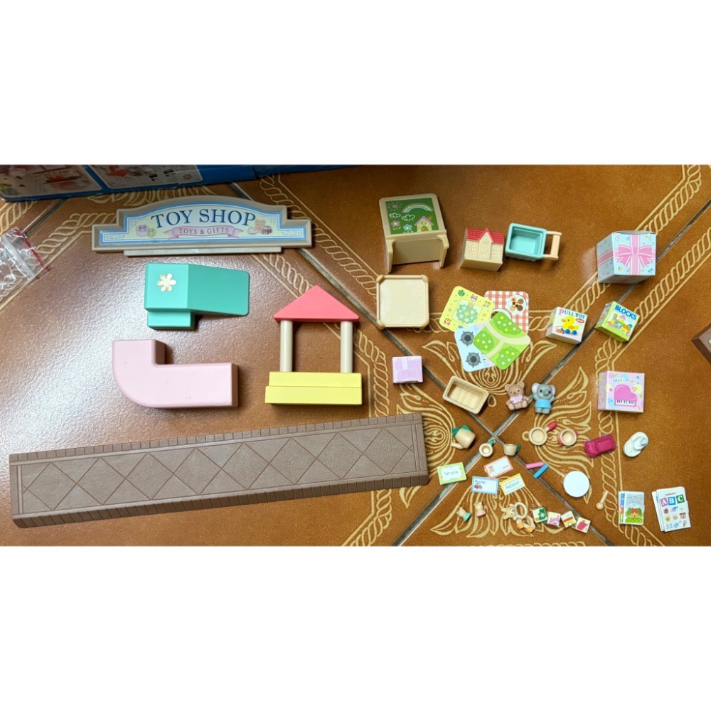 歐版盒子藍色玩具屋-細節圖6
