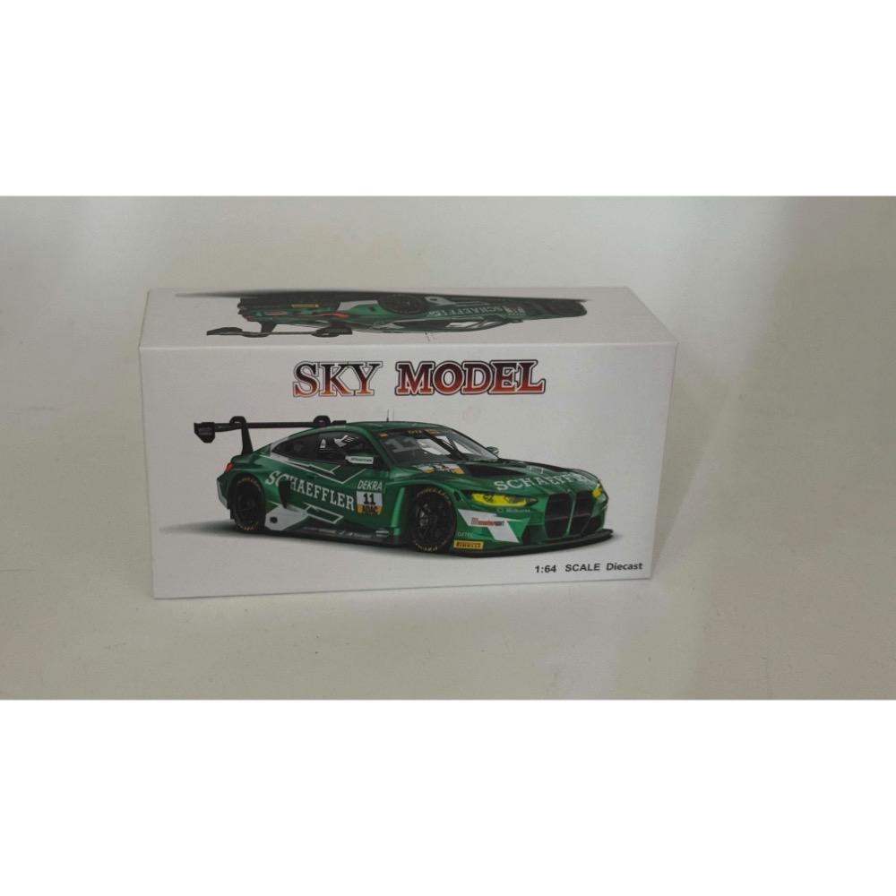 二手僅拆檢模型車/bmw m4gt3 sky/ape gtr r35-細節圖2