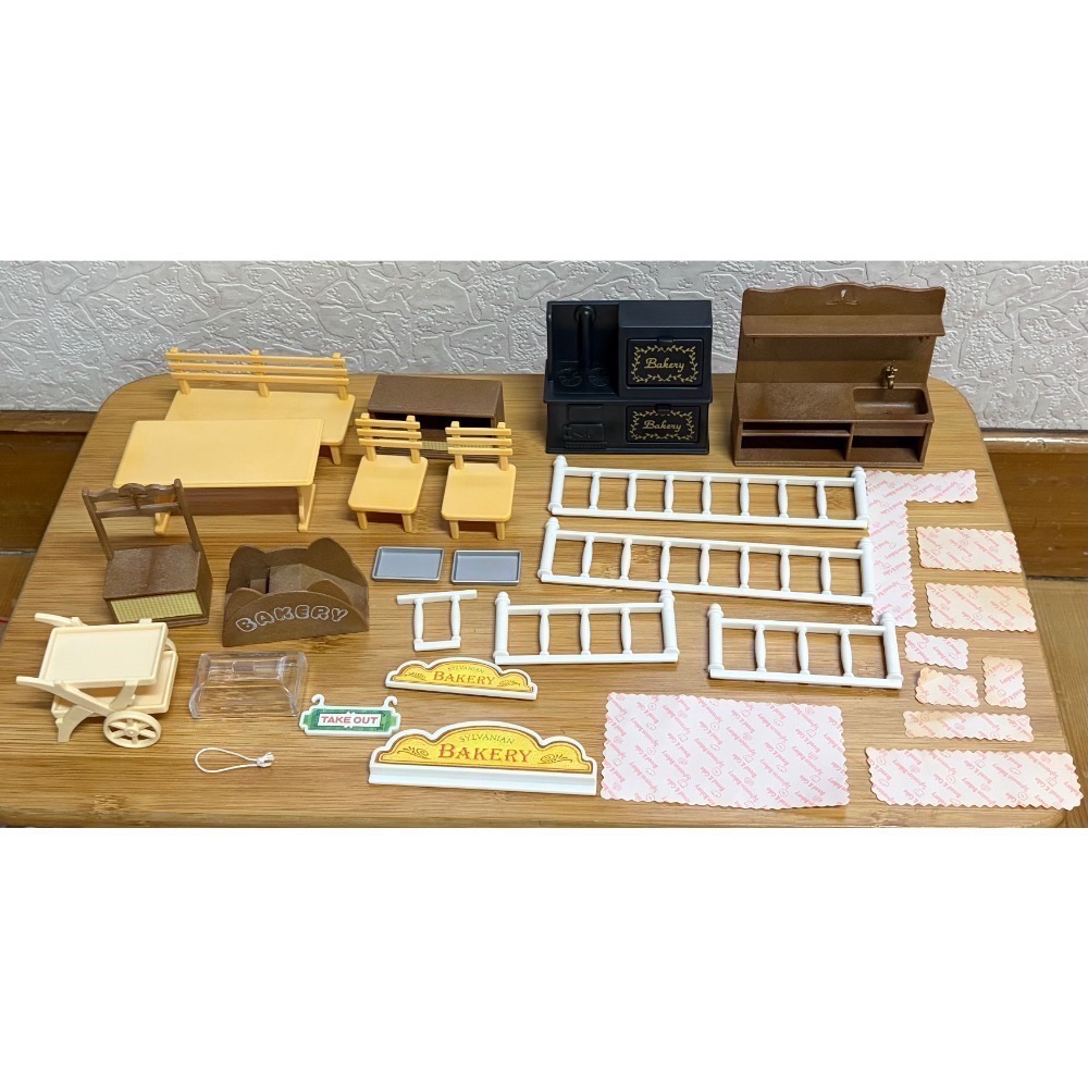 森林家族絕版麵包店+三色貓一家五口-細節圖8