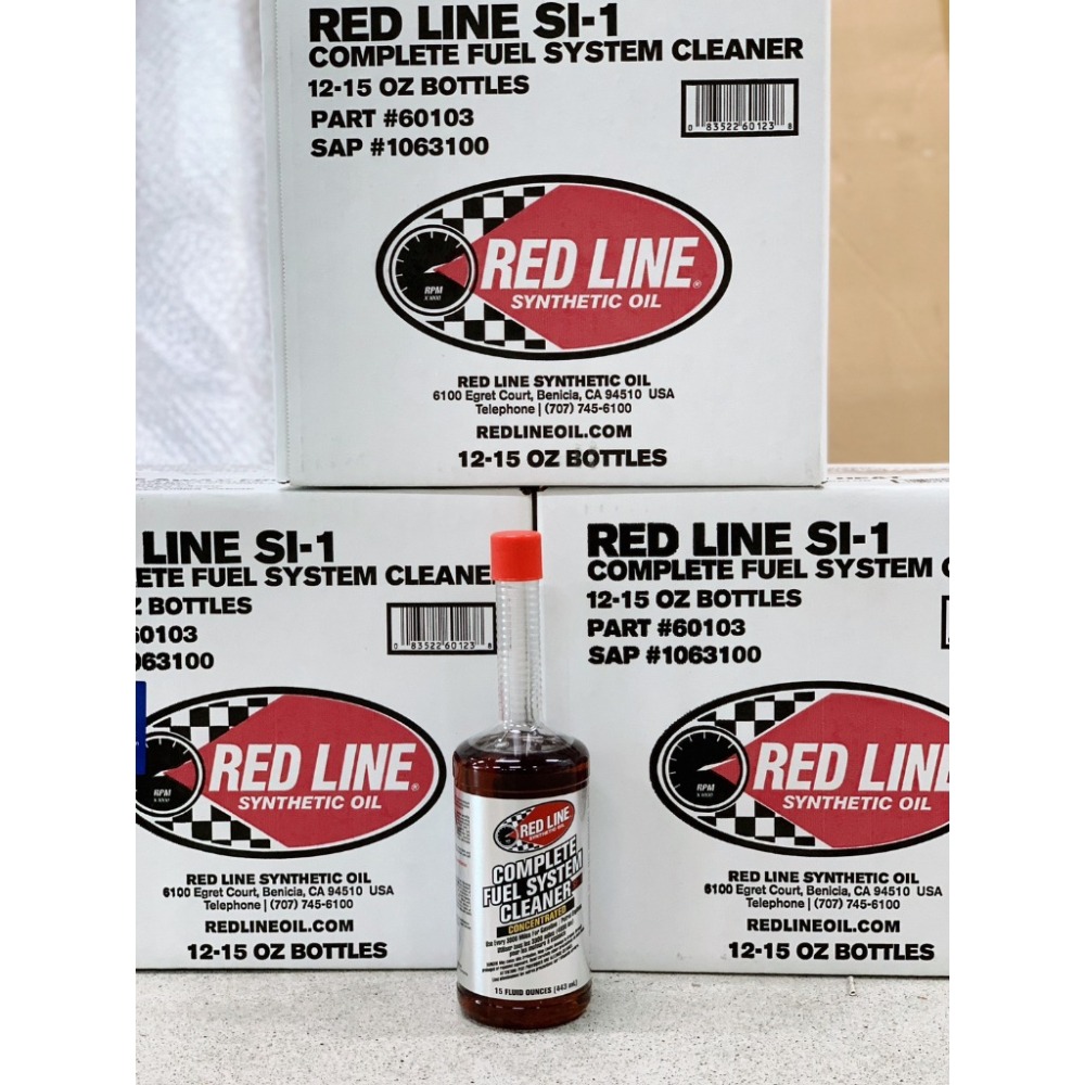 【PP保勁國際】正品總代理公司貨 REDLINE 美國紅線 SI-1 汽油精 15oz 促進燃燒效率清除積碳 附發票-細節圖3