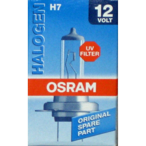 OSRAM歐司朗 Halogen H7 64210 UV filter 12 VOLT 55W 汽車車燈 3000K