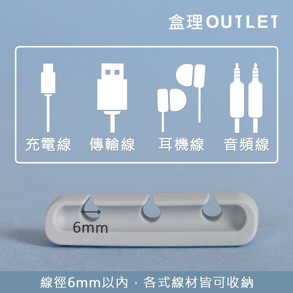 台灣現貨 集線器 多孔集線器 電線收納 盒理OUTLET-細節圖3