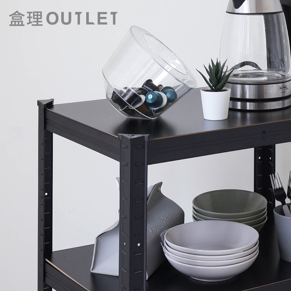 耐重三層置物鐵架 _盒理OUTLET-細節圖2