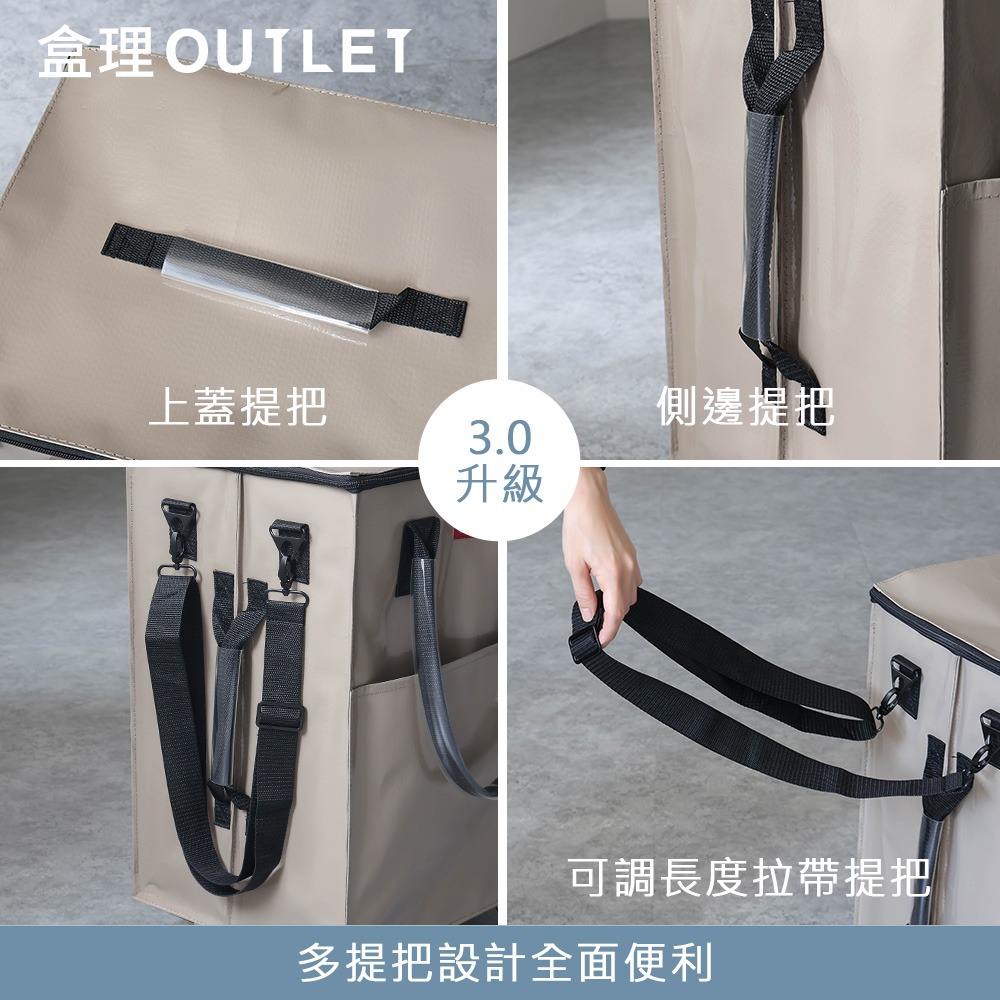 Hoodie摺疊拖車包3.0 S/M號_盒理OUTLET-細節圖4